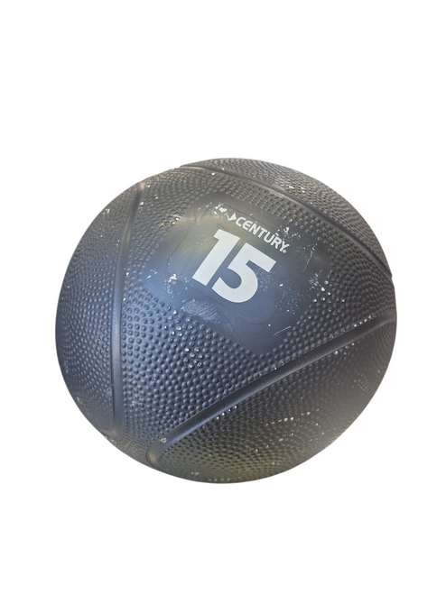 Vist Large View of Product Image Which is Used Century Slam Ball Black 15 lb