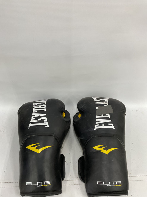 Vist Large View of Product Image Which is Used Everlast Boxing Gloves Black MD