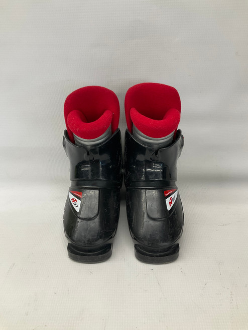 Vist Large View of Product Image Which is Used Nordica SUPER N 0.1 Boys DH Ski Boot Black 210 MP - J02