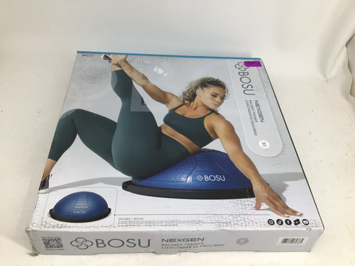 Vist Large View of Product Image Which is Used Bosu NEXGEN BALANCE TRAINER Balance Board Navy Blue
