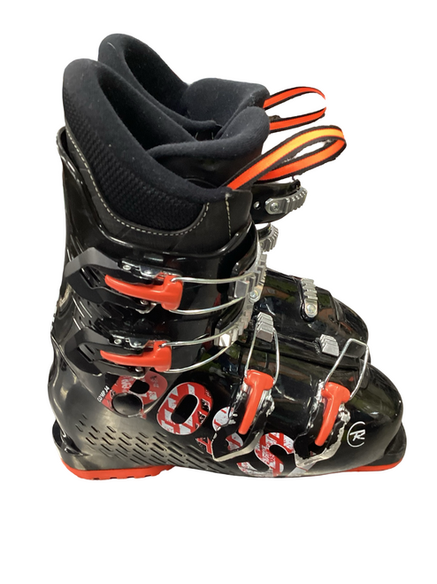 Vist Large View of Product Image Which is Used Rossignol COMP J4 Mens DH Ski Boot Black 255 MP - M07.5 - W08.5