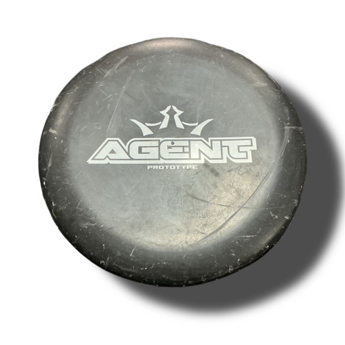 Vist Large View of Product Image Which is Used Dynamic Discs AGENT PROTOTYPE  PUTTER Disc Golf Putter Black