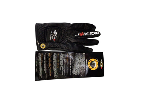 Vist Large View of Product Image Which is Used BLACK SHEEP GOLF GLOVE Mens Golf Glove Black SM