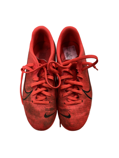 Vist Large View of Product Image Which is Used Nike AIR MERCURIAL Soccer Cleats Red Junior 03