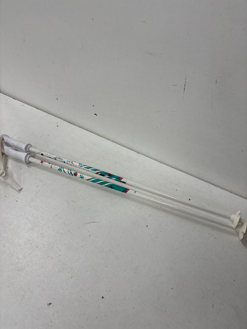 Vist Large View of Product Image Which is Used Tecno Pro SWEETY Girls DH Ski Pole White 80 cm / 32 in