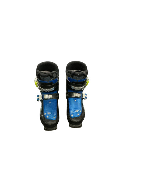 Vist Large View of Product Image Which is Used Nordica TEAM 2 Boys DH Ski Boot Black And Royal Blue 255 MP - M07.5 - W08.5