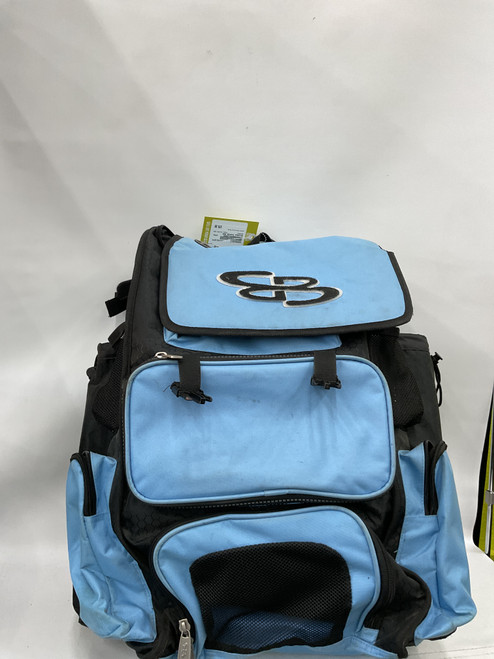 Vist Large View of Product Image Which is Used BoomBah PLAYER BAG BB/SB Player Backpack Carolina Blue