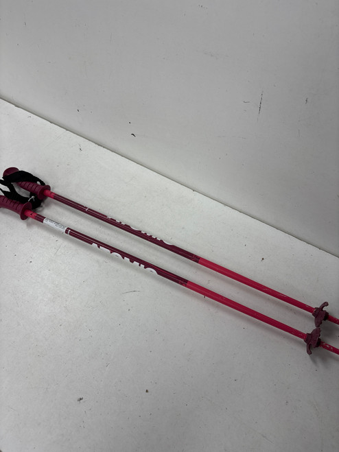 Vist Large View of Product Image Which is Used Atomic ALUMIMINUM Girls DH Ski Pole Pink 80 cm / 32 in
