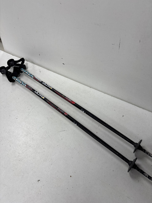 Vist Large View of Product Image Which is Used CARVE ULTRA Girls DH Ski Pole Black 90 cm / 36 in