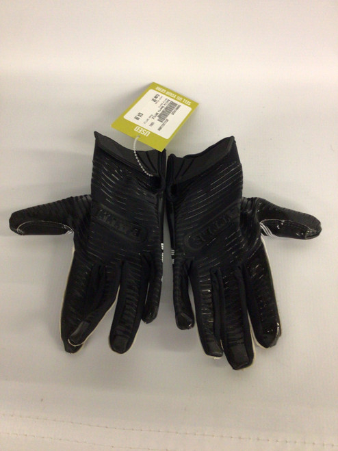 Vist Large View of Product Image Which is Black football gloves