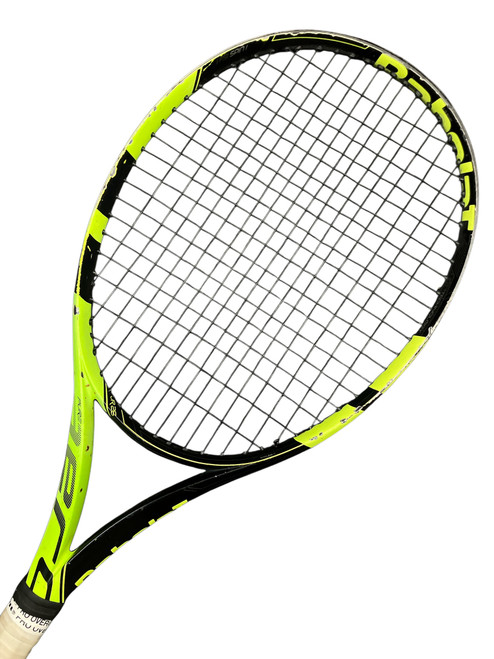Vist Large View of Product Image Which is Used Babolat PURE AERO Adult Tennis Racquet Black Unknown