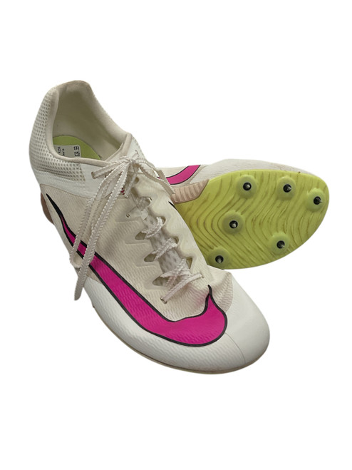 Vist Large View of Product Image Which is Used Nike Track & Field Cleats Adult White Senior 11