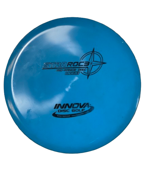Vist Large View of Product Image Which is Used Innova INNOVA STAR ROC 3 MID RANGE Disc Golf Mid Range Royal Blue