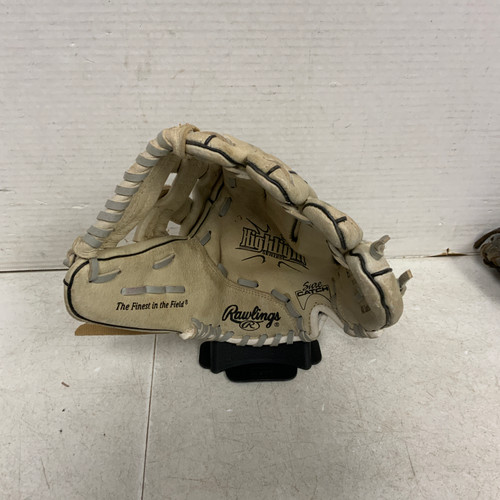 Vist Large View of Product Image Which is Used Rawlings H115HC BB/SB Glove RH Throw Grey 11 1/2"