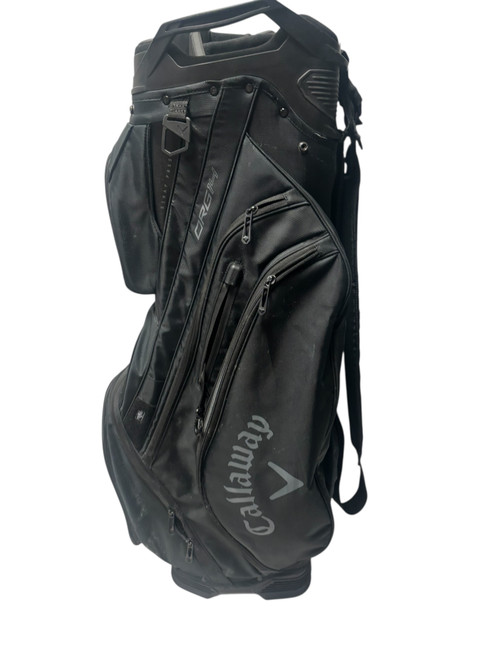 Vist Large View of Product Image Which is Used Callaway ORG 14 Golf Cart Bag Black w/ Rain Hood