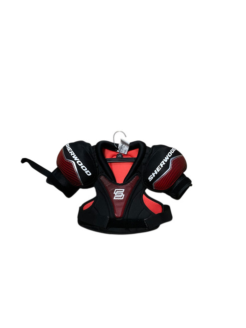 Vist Large View of Product Image Which is Used Sher-wood CODE YTH SHOULDER PAD Youth Shoulder Pads MD