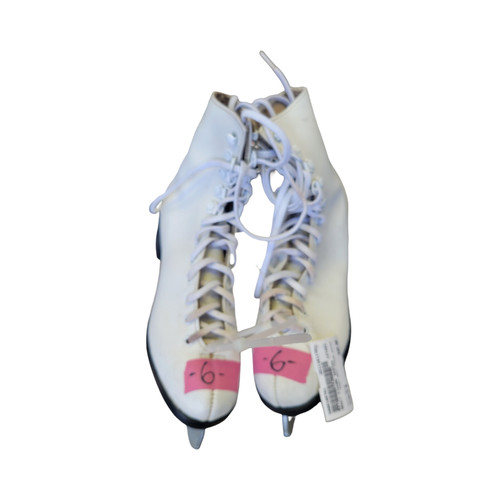 Vist Large View of Product Image Which is Used ADULT FIGURE SKATES WomensFigure Skate White Senior 6
