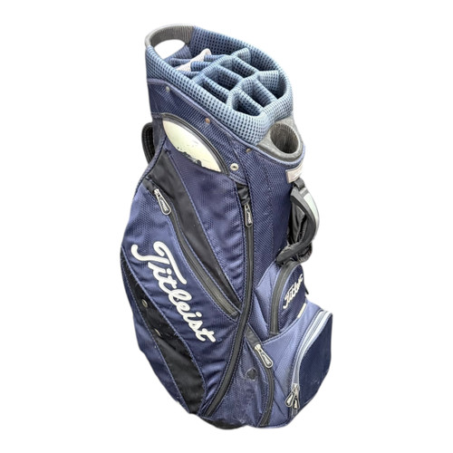 Vist Large View of Product Image Which is Used Titleist CART BAG Mens Cart Bag Navy Blue
