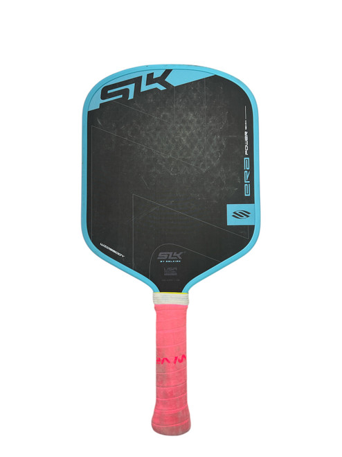 Vist Large View of Product Image Which is Used Selkirk ERA POWER Pickleball Racquet Carolina Blue