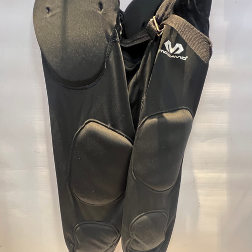 Vist Large View of Product Image Which is Used Schutt Y FLEX MED. BACKPLATE FB Shoulder Pads Black MD