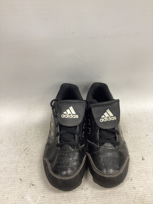 Vist Large View of Product Image Which is Used Adidas BASEBALL CLEAT BB/SB Cleats Black Youth 12.0