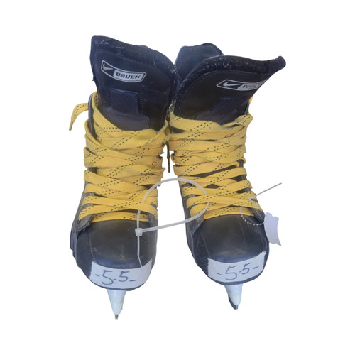 Vist Large View of Product Image Which is Used Bauer ONE55 SKATES Junior Hockey Skate Junior 05.5