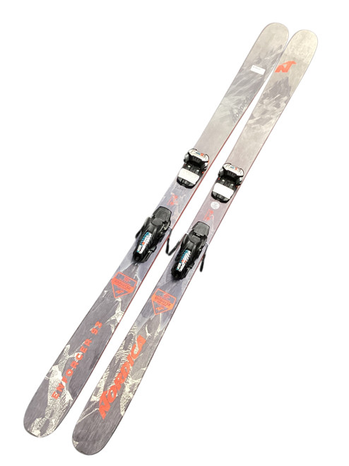 Vist Large View of Product Image Which is Used Nordica ENFORCER 94 Mens Downhill Ski/Binding Grey 185 cm