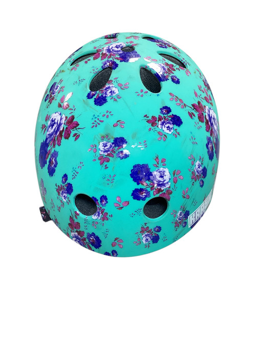 Vist Large View of Product Image Which is Used KRASH BIKE HELMET SZ M Bike Helmet Teal MD