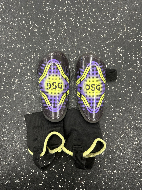 Vist Large View of Product Image Which is Used Soccer Shin Guards Youth Purple SM