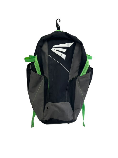 Vist Large View of Product Image Which is Used Easton BB/SB Backpack Player Backpack Black/Neon Green
