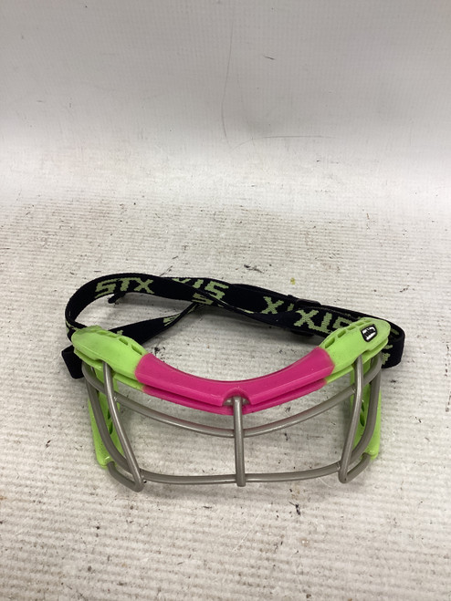 Vist Large View of Product Image Which is Used STX ROOKIE Lacrosse Facial Protect Green MD