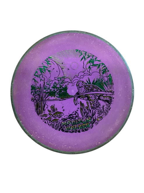 Vist Large View of Product Image Which is Used MVP PROXY Disc Golf Putter Purple