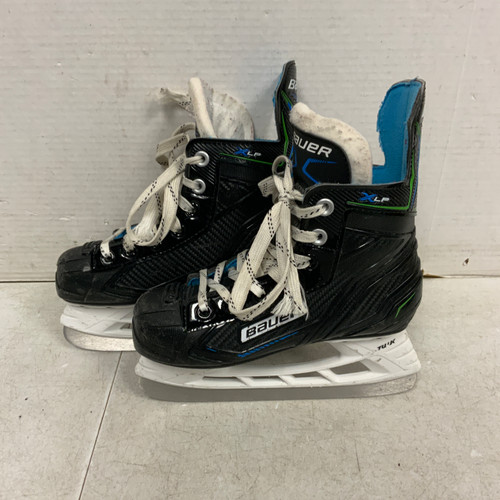 Vist Large View of Product Image Which is Used Bauer XLP Youth Hockey Skate Youth 12.0