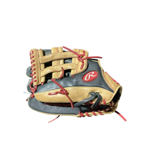 Vist Large View of Product Image Which is Used Rawlings SELECT PRO LITE BB/SB Glove LH Throw Black 12"