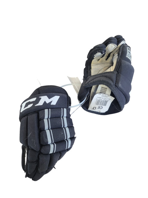 Vist Large View of Product Image Which is Used CCM LIL KINGS Youth Gloves Black 9"