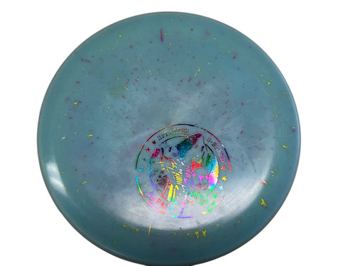 Vist Large View of Product Image Which is Used Innova ALPACA Disc Golf Putter Royal Blue