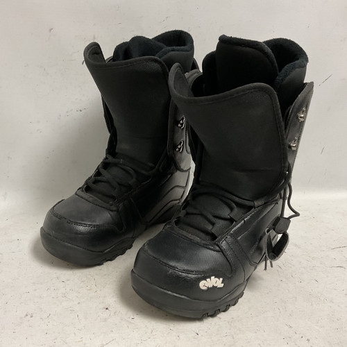 Vist Large View of Product Image Which is Used EVOL SNOWBOARD BOOTS Mens Snowboard Boots Black Senior 9