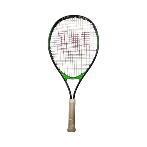 Vist Large View of Product Image Which is Used Wilson FEDERER 23 Adult Tennis Racquet Green Unknown