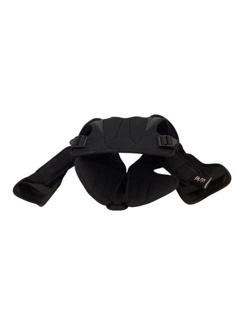 Vist Large View of Product Image Which is Used Warrior BURN NEXT PADS Lacrosse Shoulder Pads Black MD