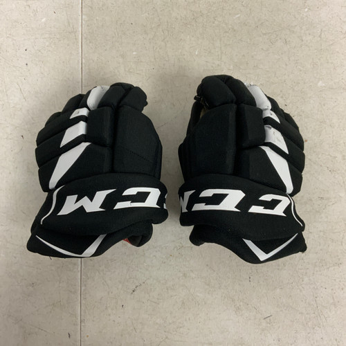 Vist Large View of Product Image Which is Used CCM FT 475 Junior Gloves Black 10"