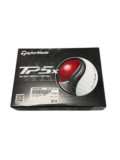 Vist Large View of Product Image Which is Used Taylormade TP5X 12 Pack - Golf Balls