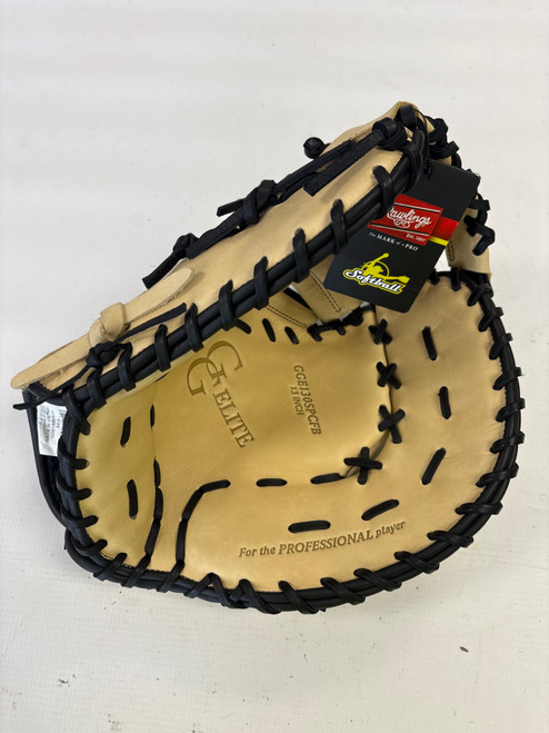 Vist Large View of Product Image Which is Used Rawlings GGE130DPCFB BB/SB First Base RH Throw Brown 13"