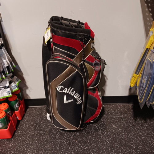 Vist Large View of Product Image Which is Used Callaway CALLAWAY CARGO CART BAG Mens Cart Bag Red