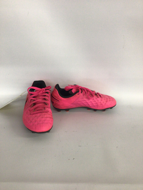 Vist Large View of Product Image Which is Used Nike Soccer Cleats Pink Youth 12.0