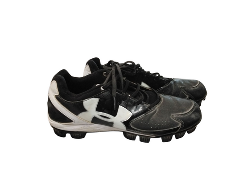 Vist Large View of Product Image Which is Used Under Armour ARMOUR BOUND BB/SB Cleats Black Senior 9.5