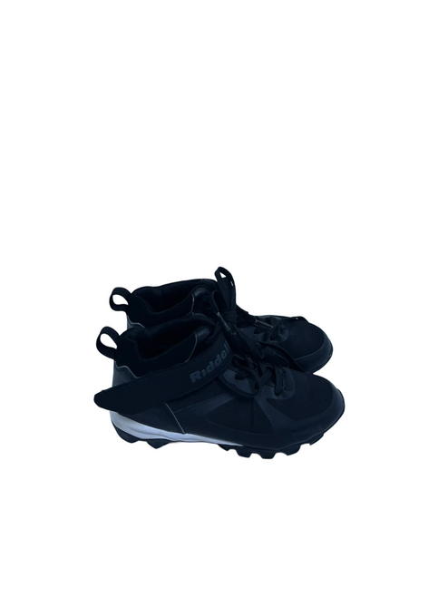 Vist Large View of Product Image Which is Used Riddell Youth 12 FB Cleats Black