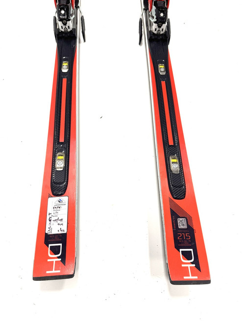 Vist Large View of Product Image Which is Used Atomic REDSTER DH Mens DH Ski/Binding Red 215 cm