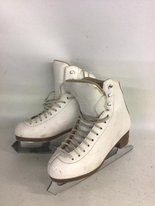 Vist Large View of Product Image Which is Used Jackson CLASSIQUE Girls Figure Skate White Junior 03