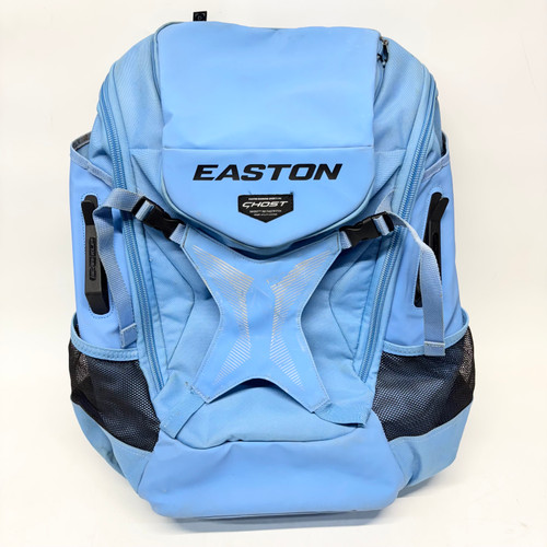 Vist Large View of Product Image Which is Used Easton GHOST NX FASTPITCH BB/SB Player Backpack Carolina Blue