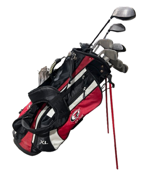 Vist Large View of Product Image Which is Used Top Flite TOP FLITE XL 11 PIECE RH SET Mens Package Set RH Black And Red 11 Piece